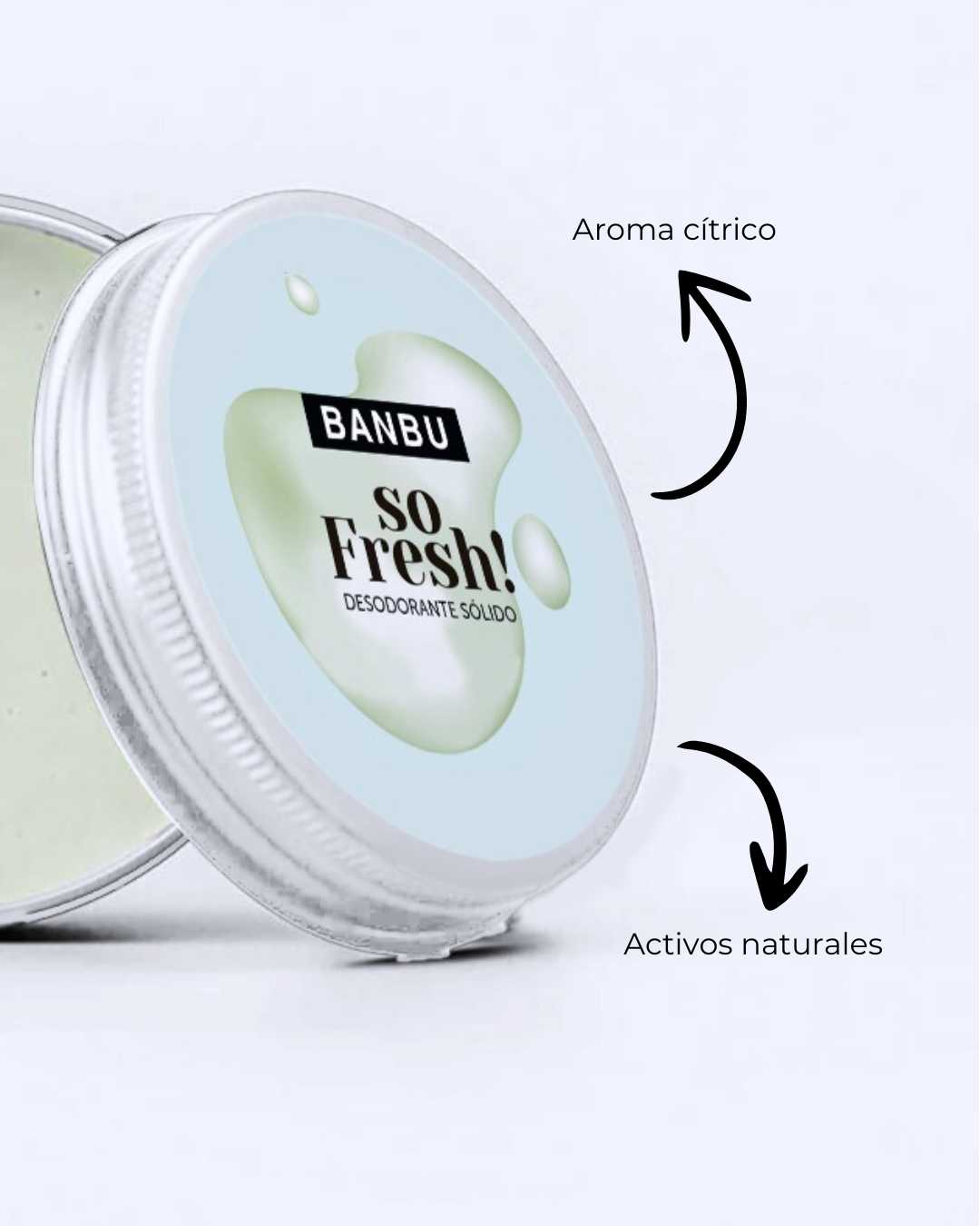 Banbu Desodorante Crema So Fresh 50ml - BANBU - cosmética natural