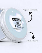 Banbu Desodorante Crema So Pure 60g - BANBU - cosmética natural