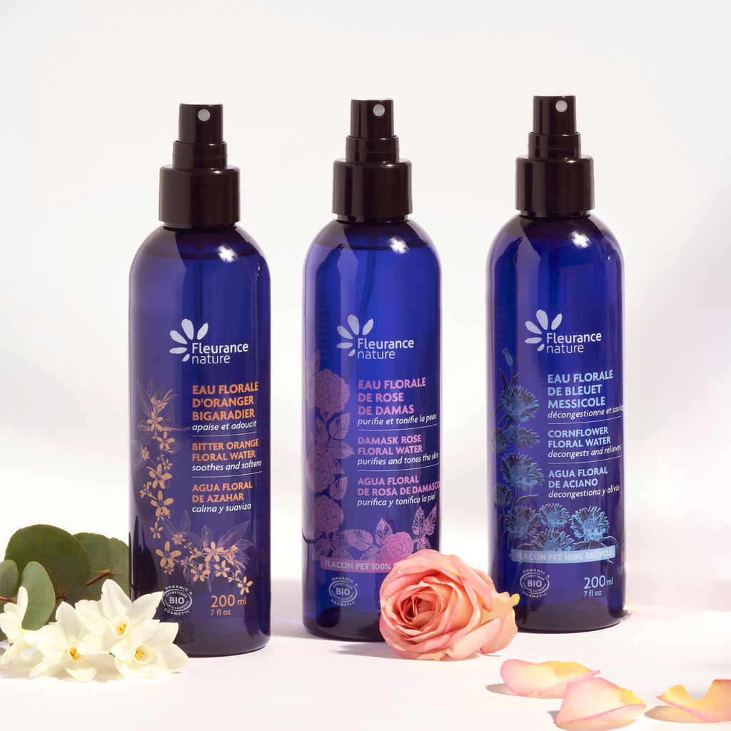 Fleurance Nature Agua Floral de Rosa de Damasco Bio 200ml - FLEURANCE NATURE - cosmética natural