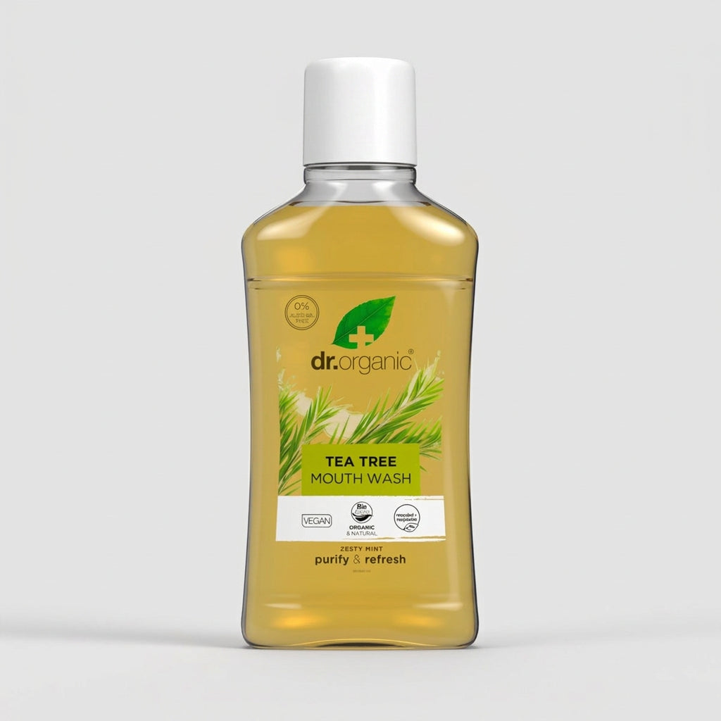 Dr. Organic Enjuague Bucal de Árbol de Té 500ml - DR. ORGANIC - cosmética natural