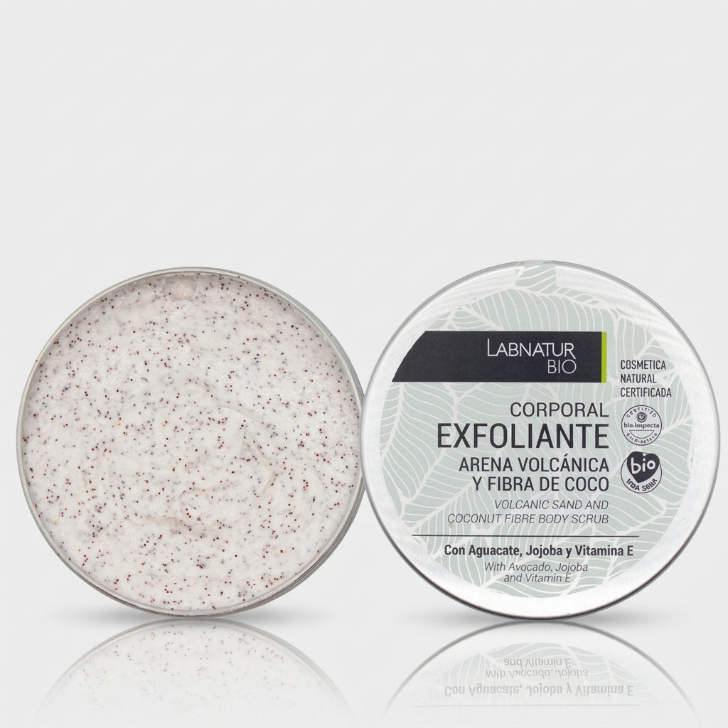 Labnatur Bio Exfoliante Corporal de Arena Volcánica y Coco 250ml - LABNATUR BIO - cosmética