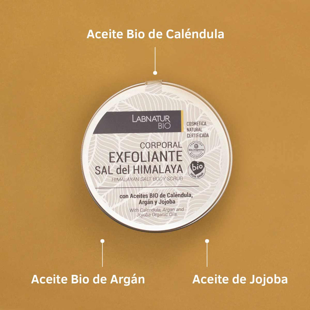Labnatur Bio Exfoliante Corporal de Sal del Himalaya 250g - LABNATUR BIO - cosmética
