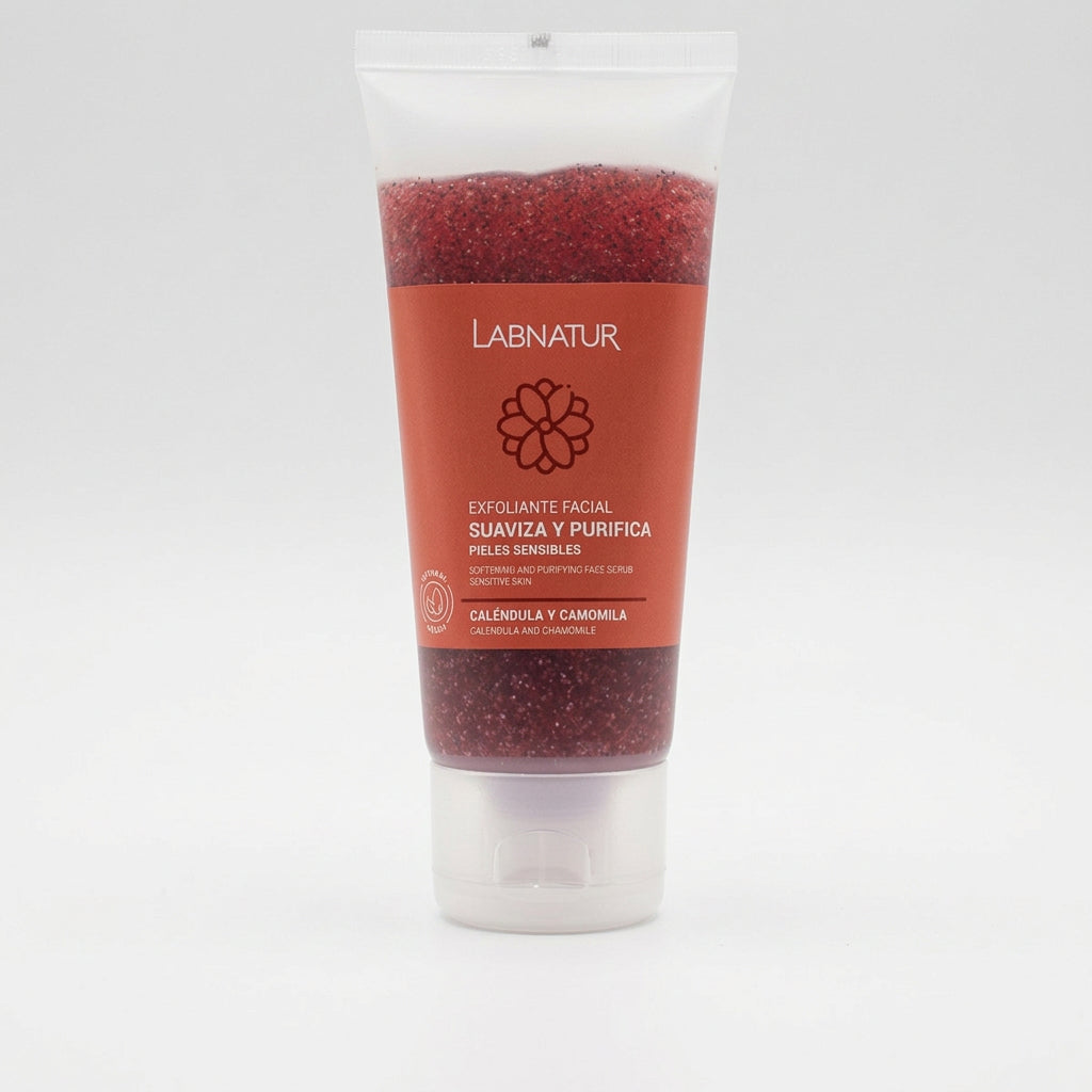 Labnatur Exfoliante Facial de Caléndula y Camomila 100ml - LABNATUR BIO - cosmética