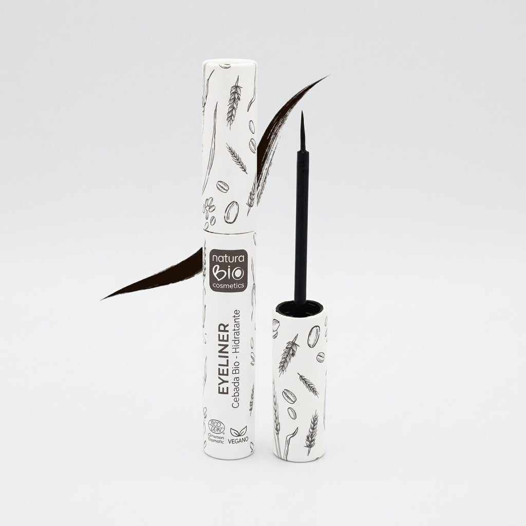 NaturaBIO Eyeliner Líquido 01 Negro Taburiente - NATURABIO COSMETICS - cosmética natural