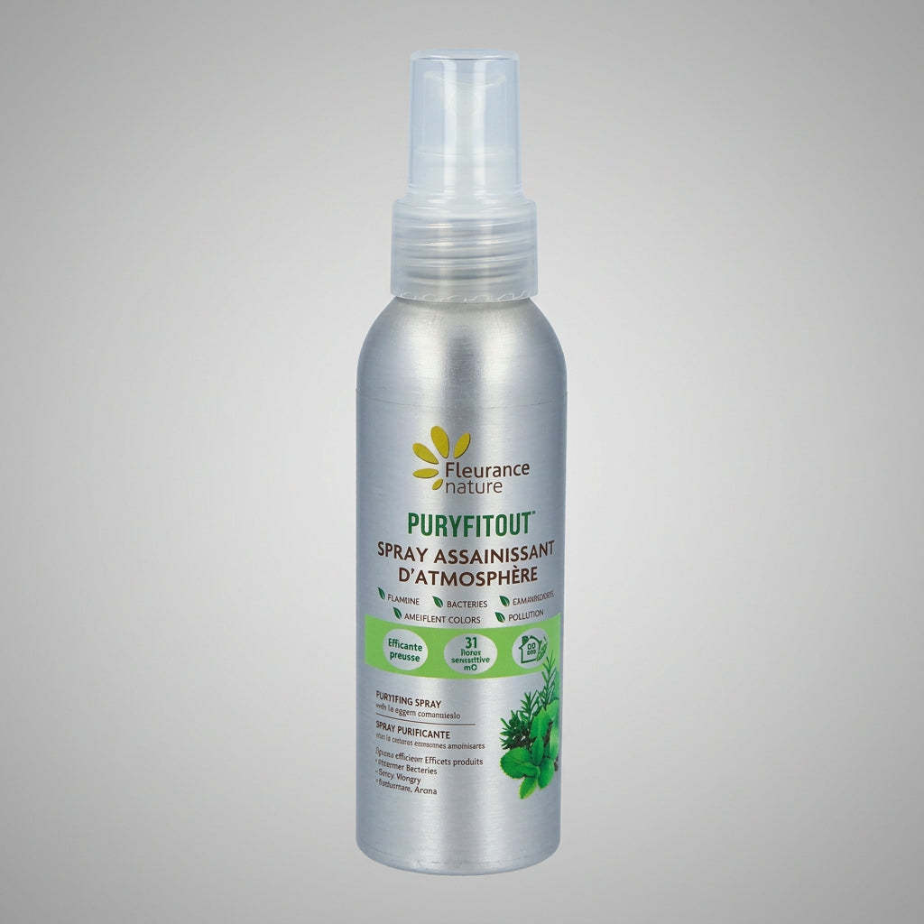Fleurance Nature Spray Purificante de Ambiente con 30 Aceites Esenciales Bio 100ml - FLEURANCE NATURE - cosmética natural