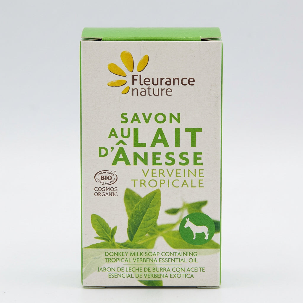 Fleurance Nature Jabón de Leche de Burra con Verbena Exótica 100g