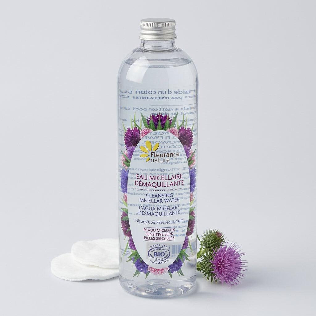 Fleurance Nature Agua Micelar Desmaquillante de Aciano Bio 400ml