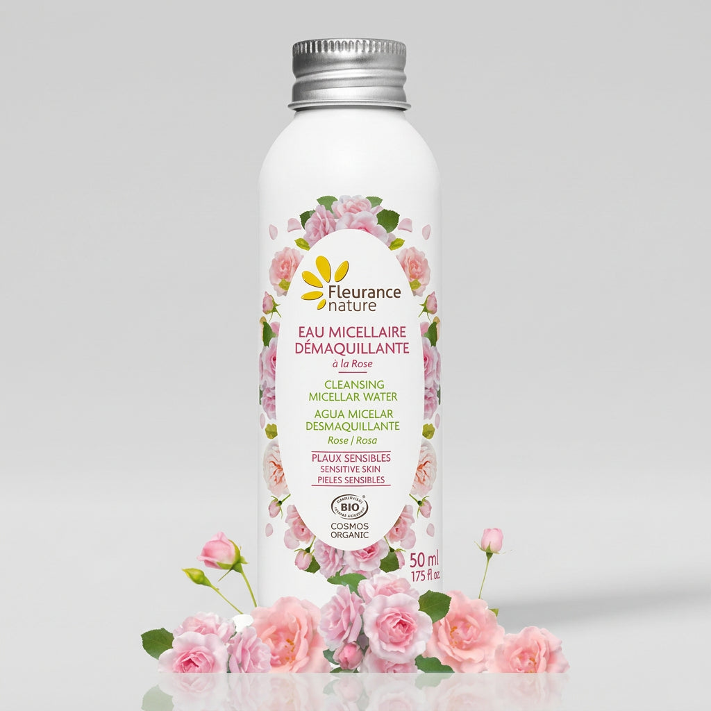 Fleurance Nature Agua Micelar Desmaquillante con Rosa Spray Bio 50ml