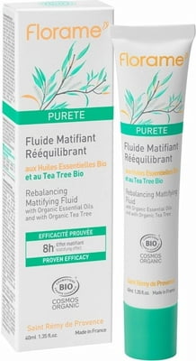 Florame Fluido Facial Matificante Reequilibrante Purete 40ml