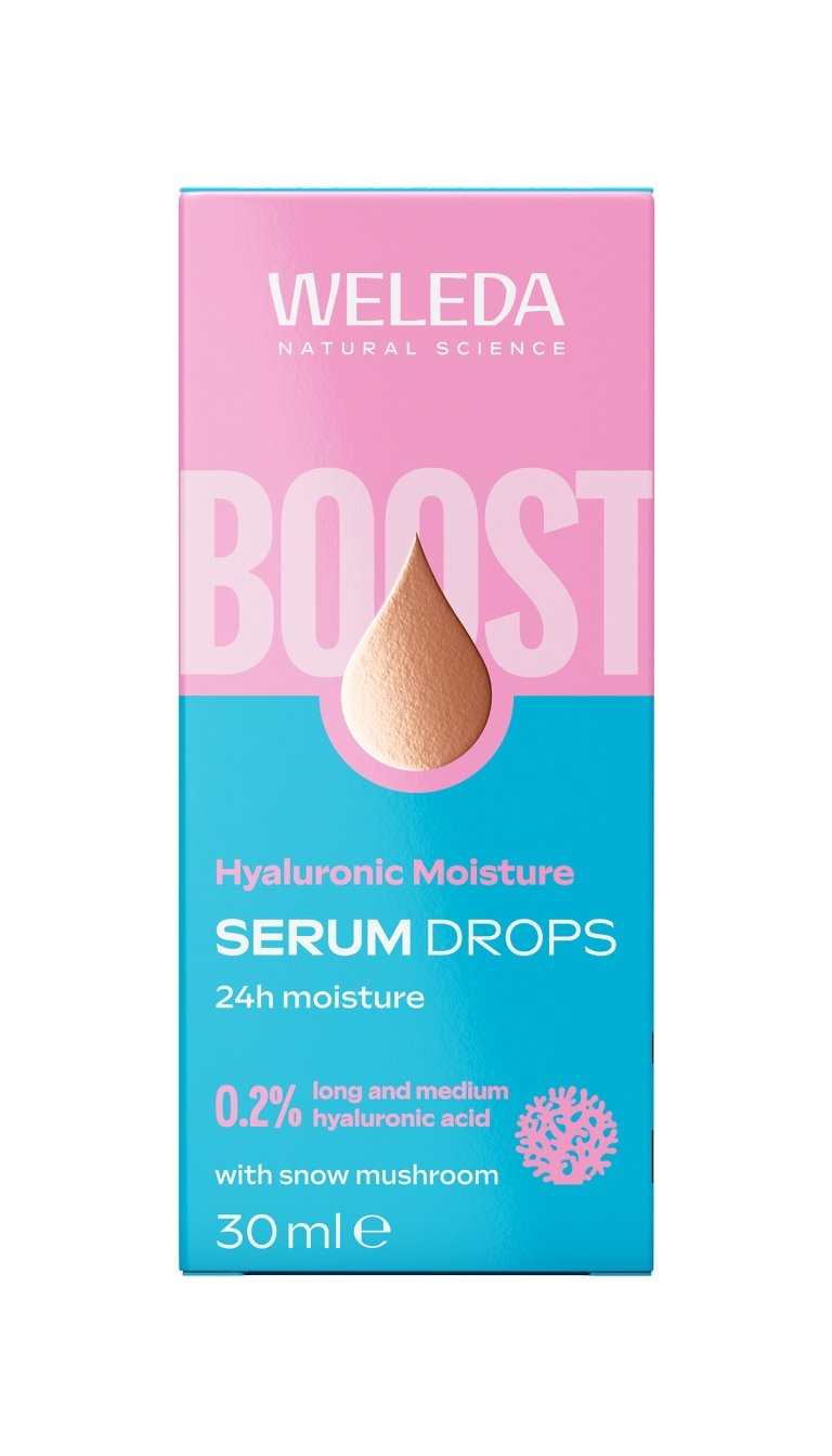 Weleda Booster Hidratante Hyaluronic Serum Drops 30ml - WELEDA - cosmética natural