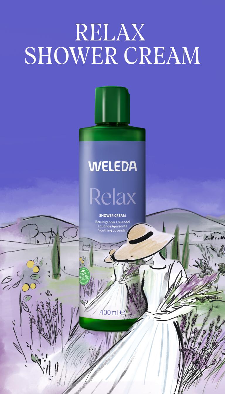 Weleda Gel de Ducha Cremoso Lavanda 400ml - WELEDA - cosmética natural