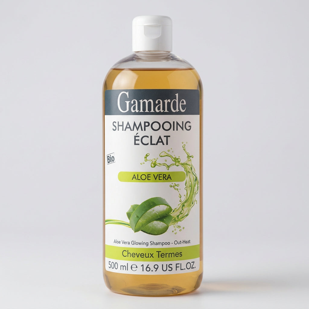 Gamarde Champú Iluminador Aloe Vera Bio 500ml - GAMARDE - cosmética natural