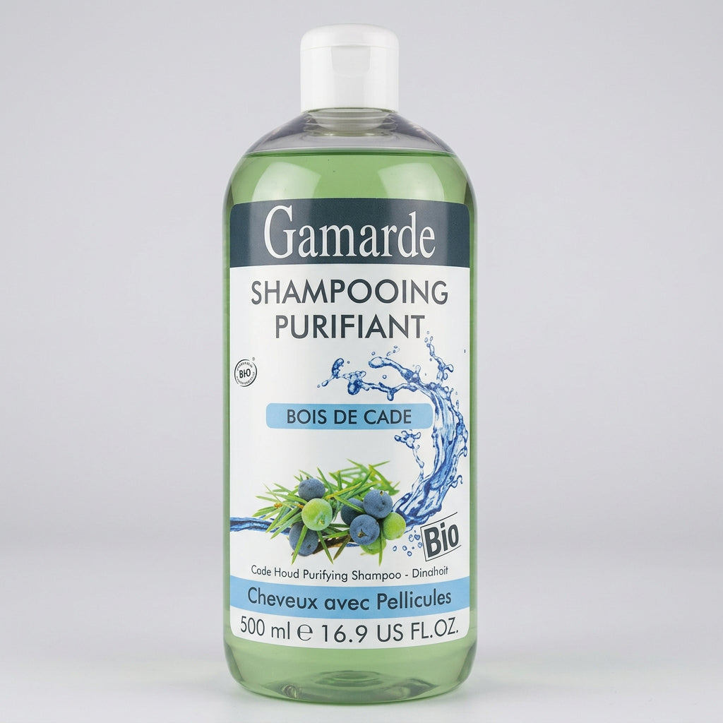 Gamarde Champú Purificante Enebro Bio 500ml - GAMARDE - cosmética natural