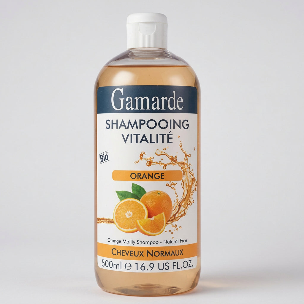 Gamarde Champú Revitalizante Naranja Bio 500ml - GAMARDE - cosmética natural