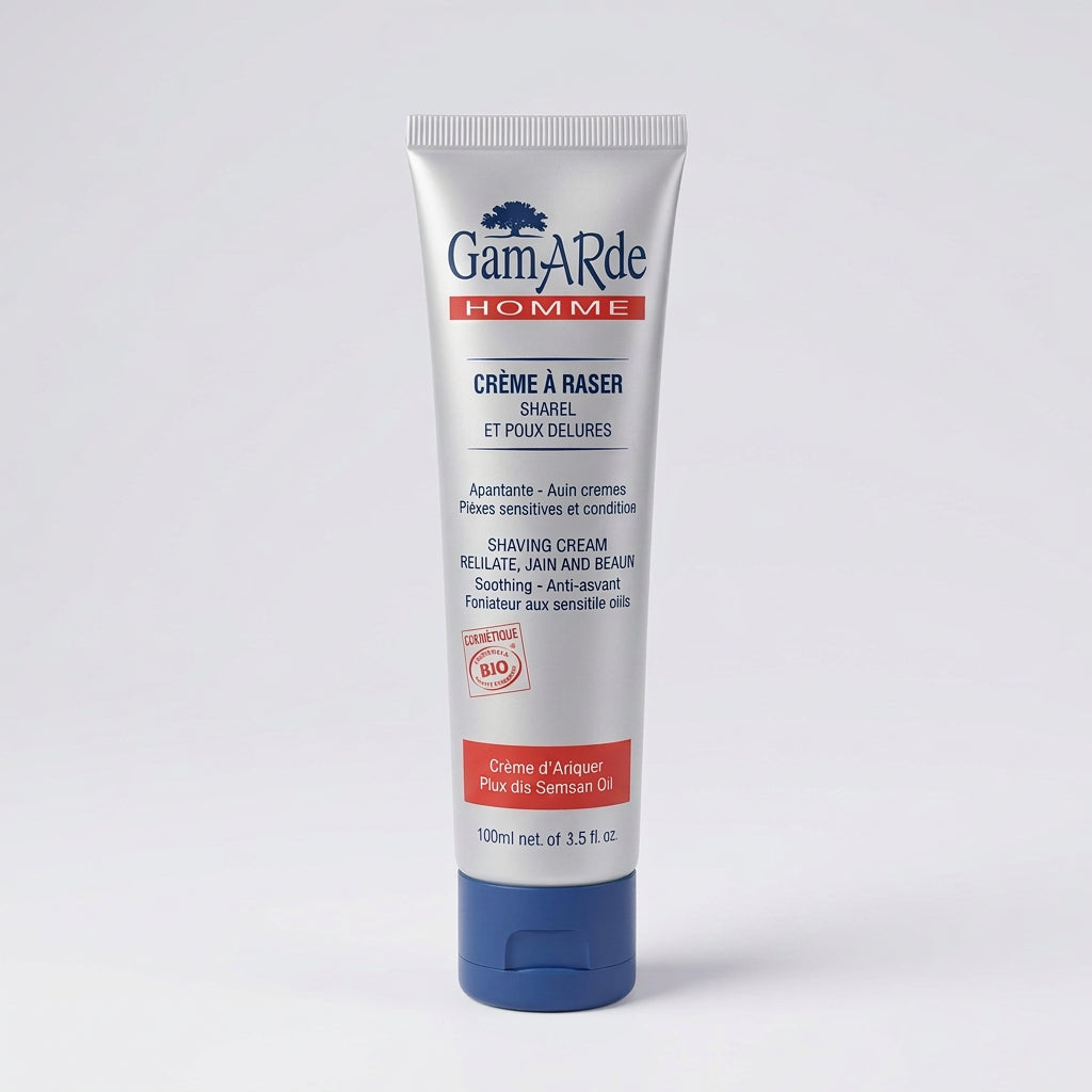 Gamarde Crema de Afeitar Piel Delicada Bio 100g - GAMARDE - cosmética natural
