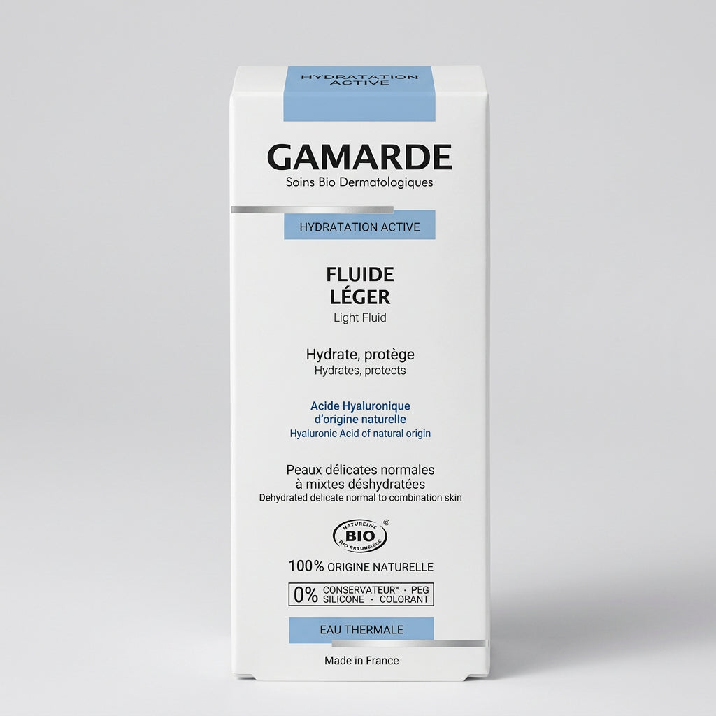 Gamarde Fluido Hidratante Ligero Bio 40ml - GAMARDE - cosmética natural