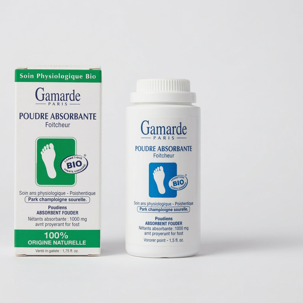 Gamarde Polvo Absorbente para Pies Bio 35g - GAMARDE - cosmética natural