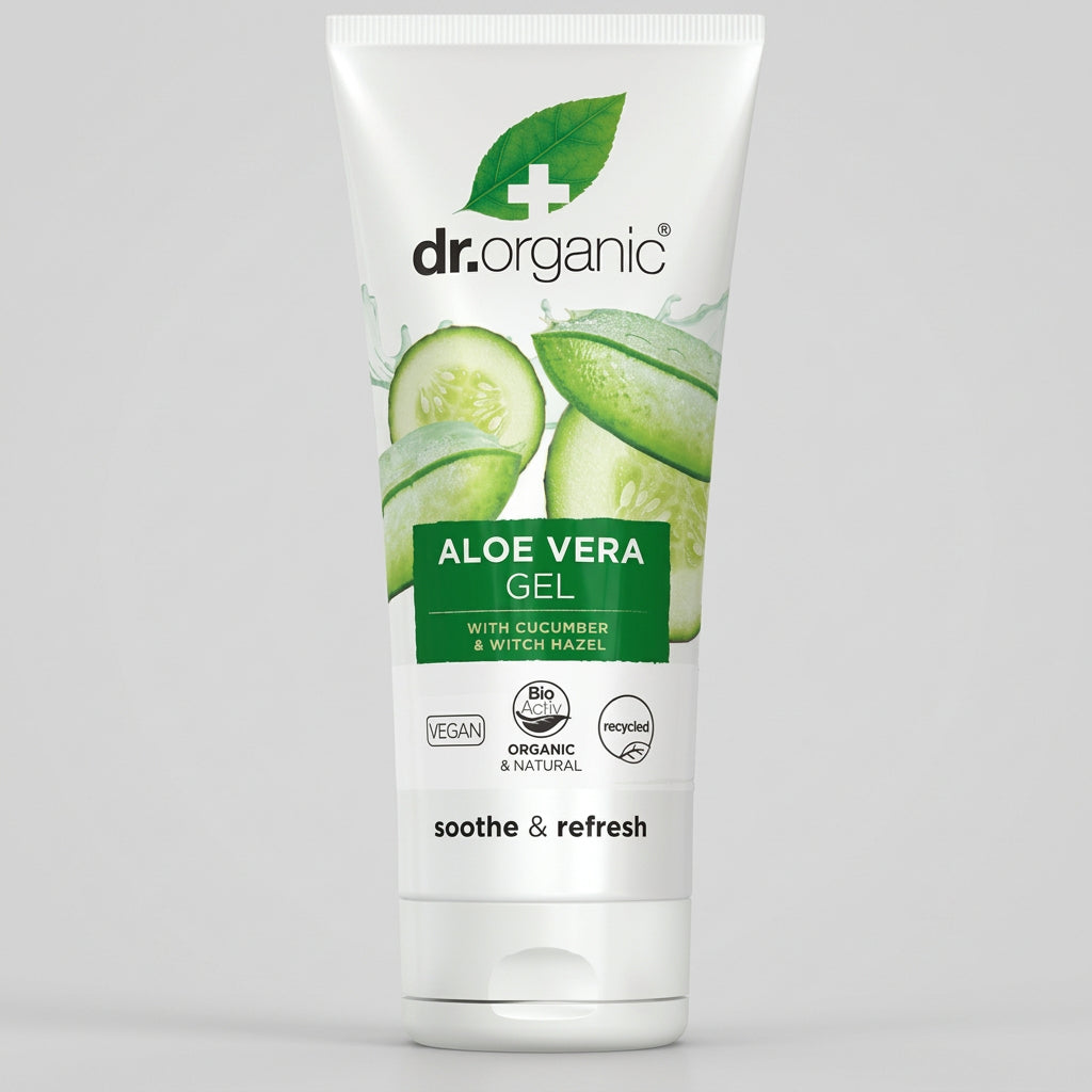 Dr. Organic Gel de Aloe Vera con Pepino 200ml - DR. ORGANIC - cosmética natural