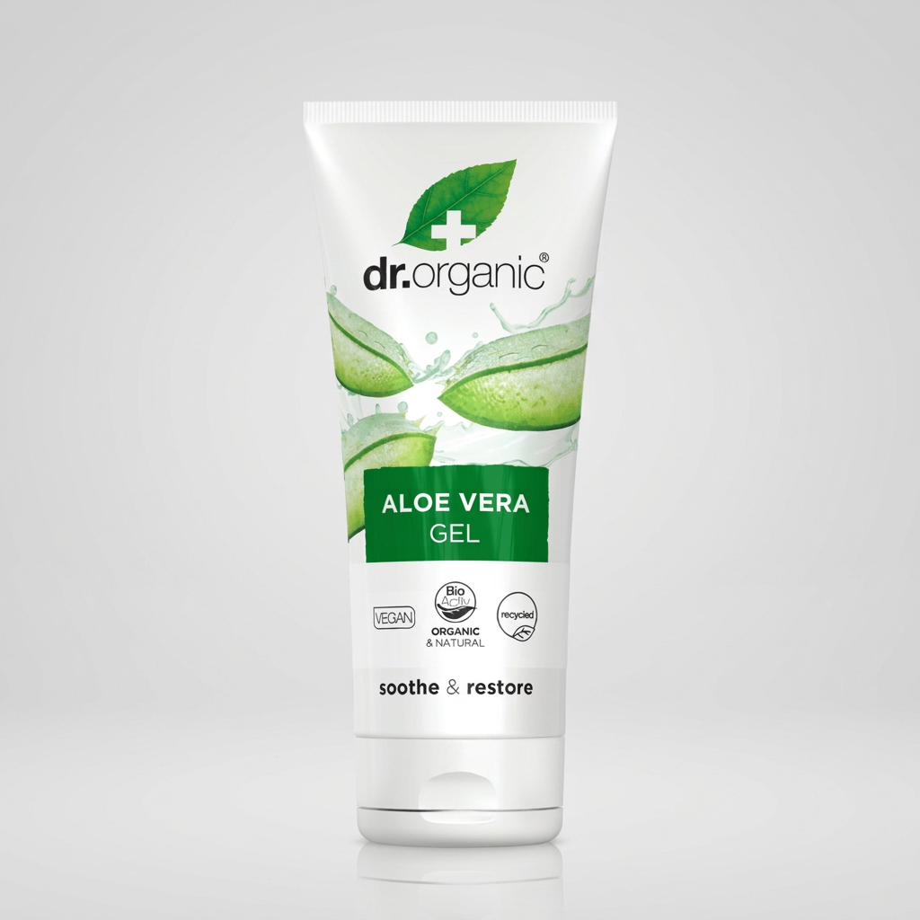 Dr. Organic Gel de Aloe Vera para Todo Tipo de Piel 200ml - DR. ORGANIC - cosmética natural