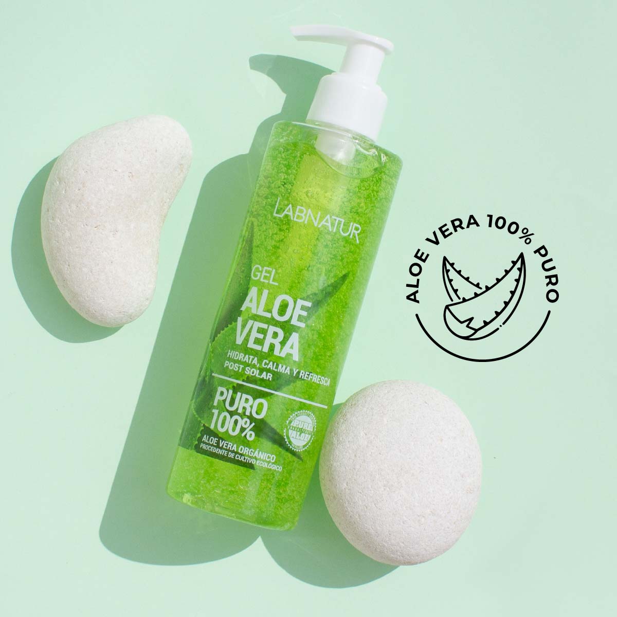 Labnatur Gel de Aloe Vera 250ml - LABNATUR BIO - cosmética