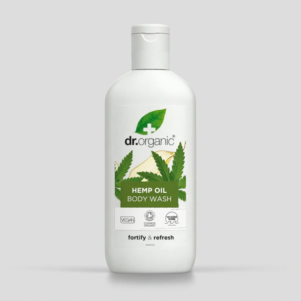 Dr. Organic Gel de Baño y Ducha de Aceite de Cáñamo 250ml - DR. ORGANIC - cosmética natural