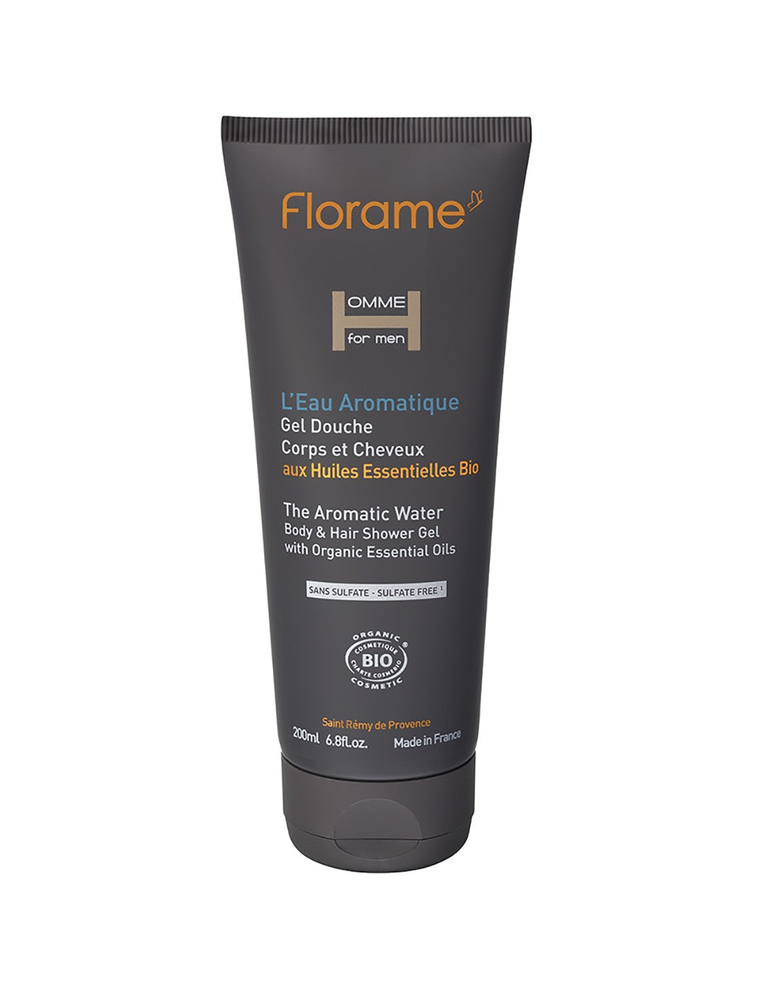 Florame Champú y Gel Ducha Aromático Hombre sin Sulfatos 200ml