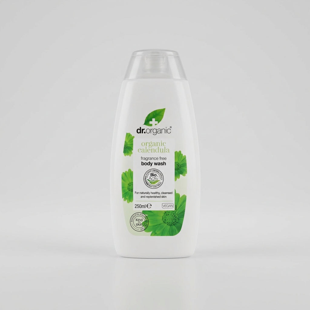 Dr. Organic Gel de Ducha de Caléndula para Piel Sensible 250ml - DR. ORGANIC - cosmética natural