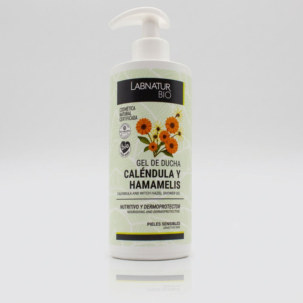Labnatur Bio Gel de Ducha de Caléndula y Hamamelis 450ml - LABNATUR BIO - cosmética