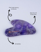 Banbu Gua Sha de Amatista - BANBU - cosmética natural
