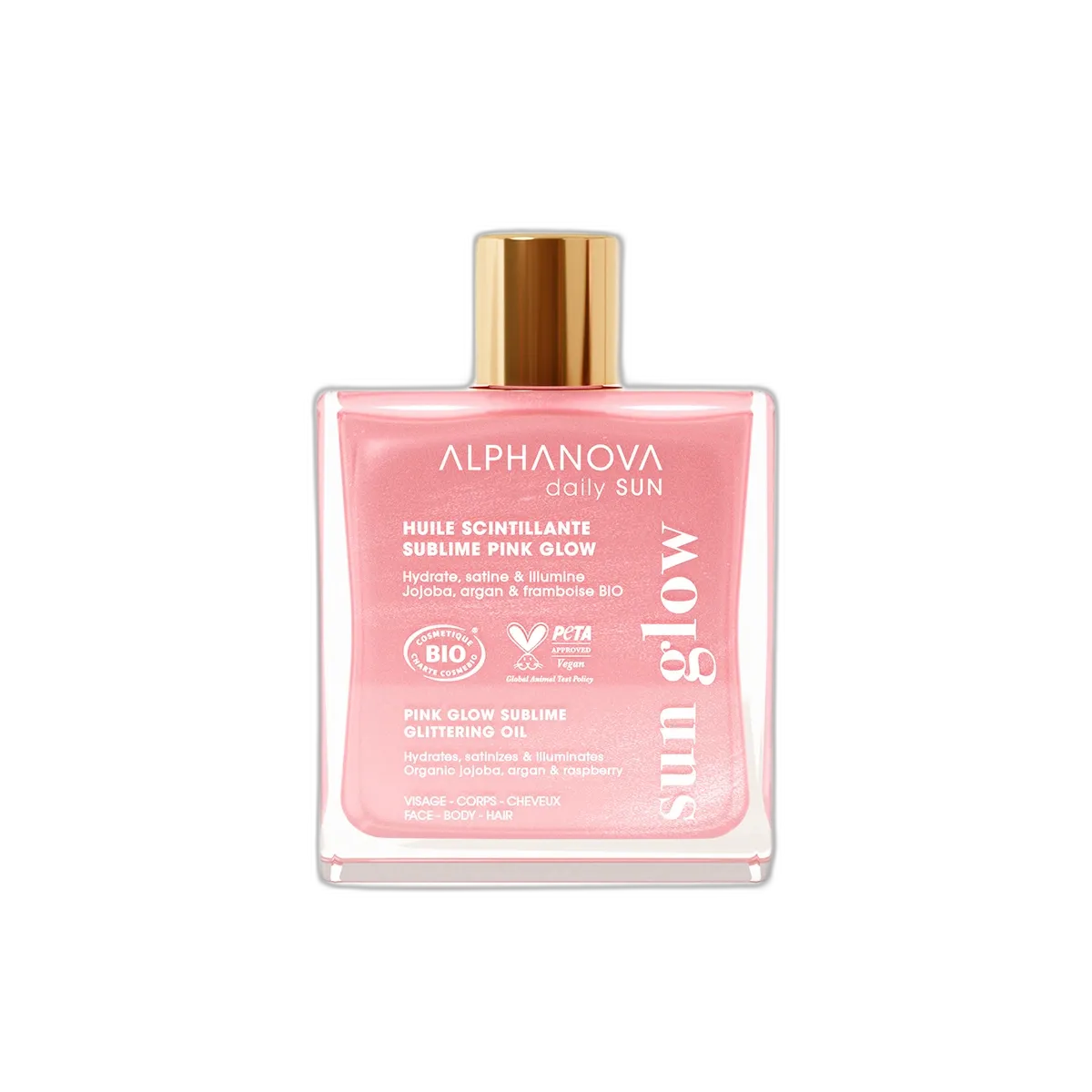 Alphanova Daily Sun Pink Glow Aceite Brillante Sublime 50ml - ALPHANOVA - cosmética