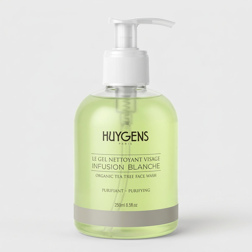 Huygens Gel Limpiador Facial Infusión Blanca 250ml - HUYGENS - cosmética natural
