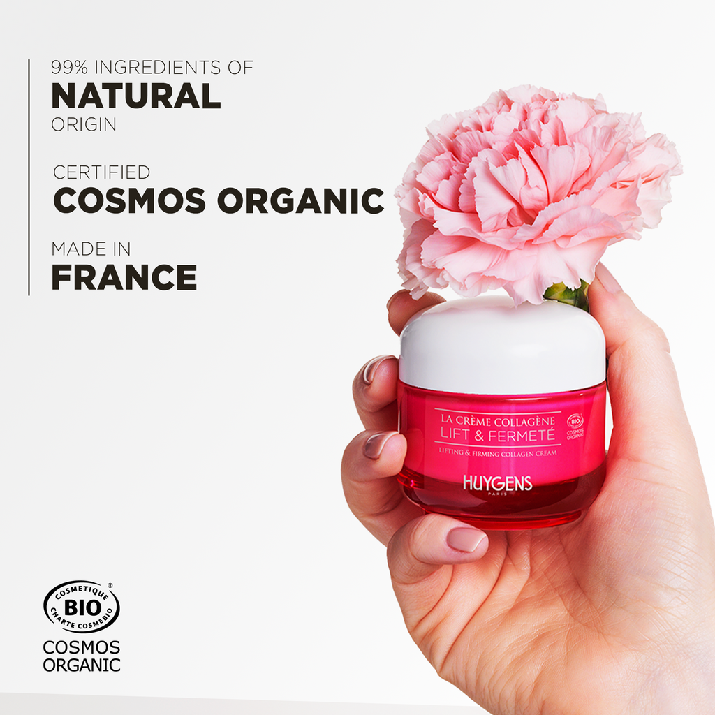 Huygens Crema Reafirmante de Colágeno 50ml - certificación COSMOS ORGANIC