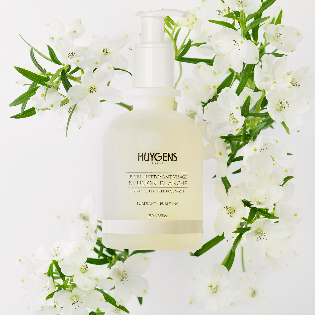 Huygens Gel Limpiador Facial Infusión Blanca 250ml - ambiente