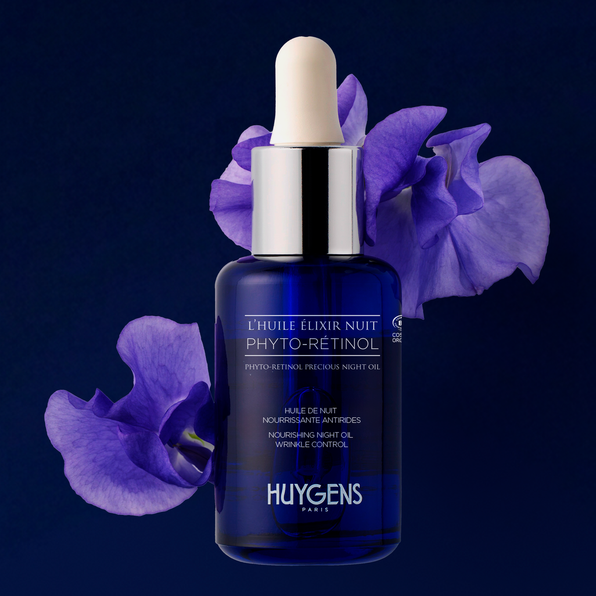 Huygens Aceite Facial Elixir de Noche 30ml - HUYGENS - cosmética natural