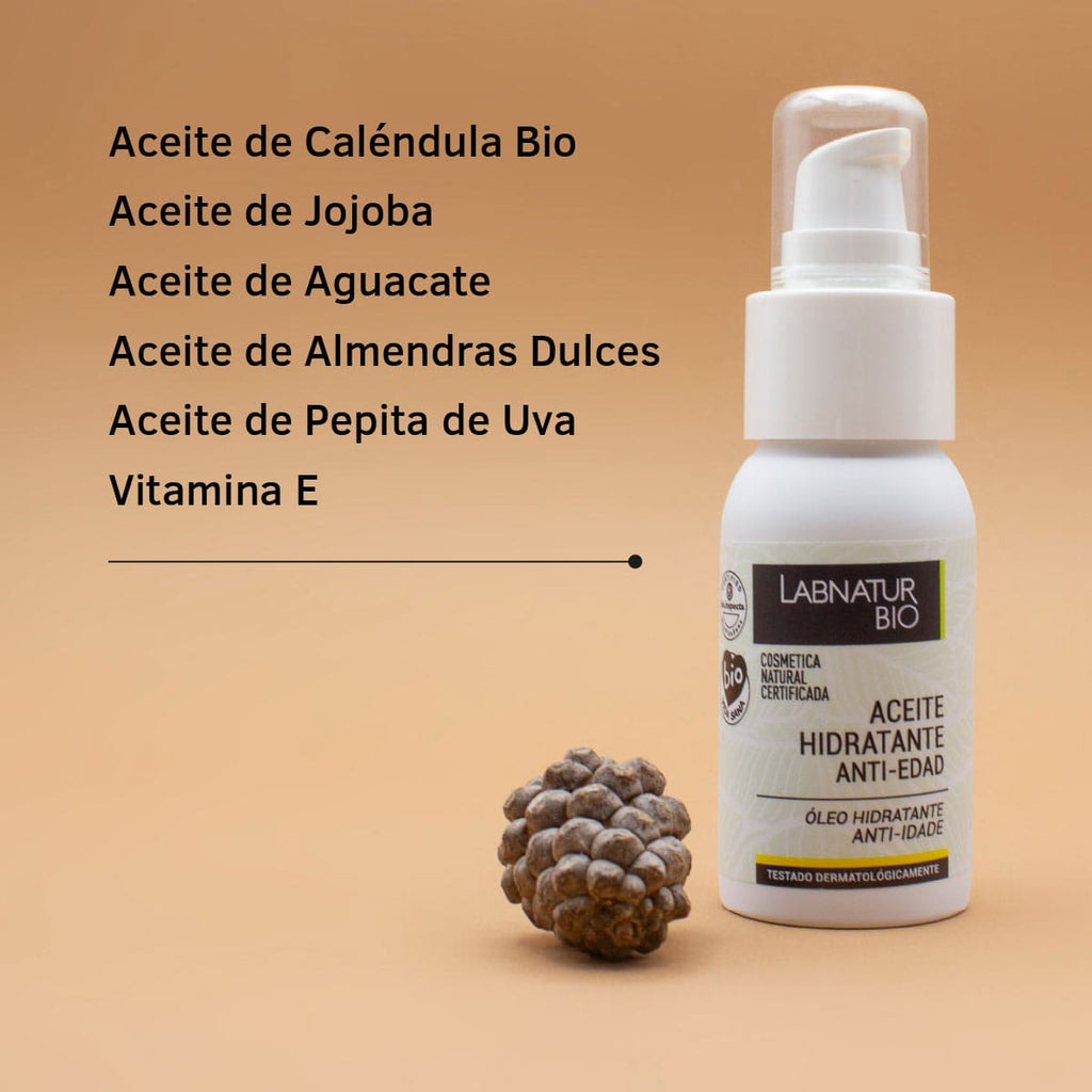 Labnatur Bio Aceite Facial de Caléndula y Jojoba para Piel Sensible 50ml - LABNATUR BIO - cosmética