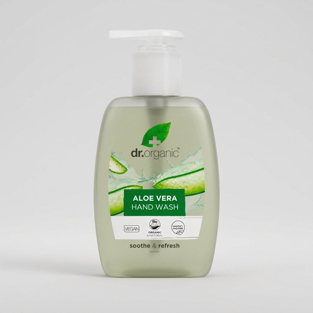 Dr. Organic Jabón de Manos de Aloe Vera 250ml - DR. ORGANIC - cosmética natural