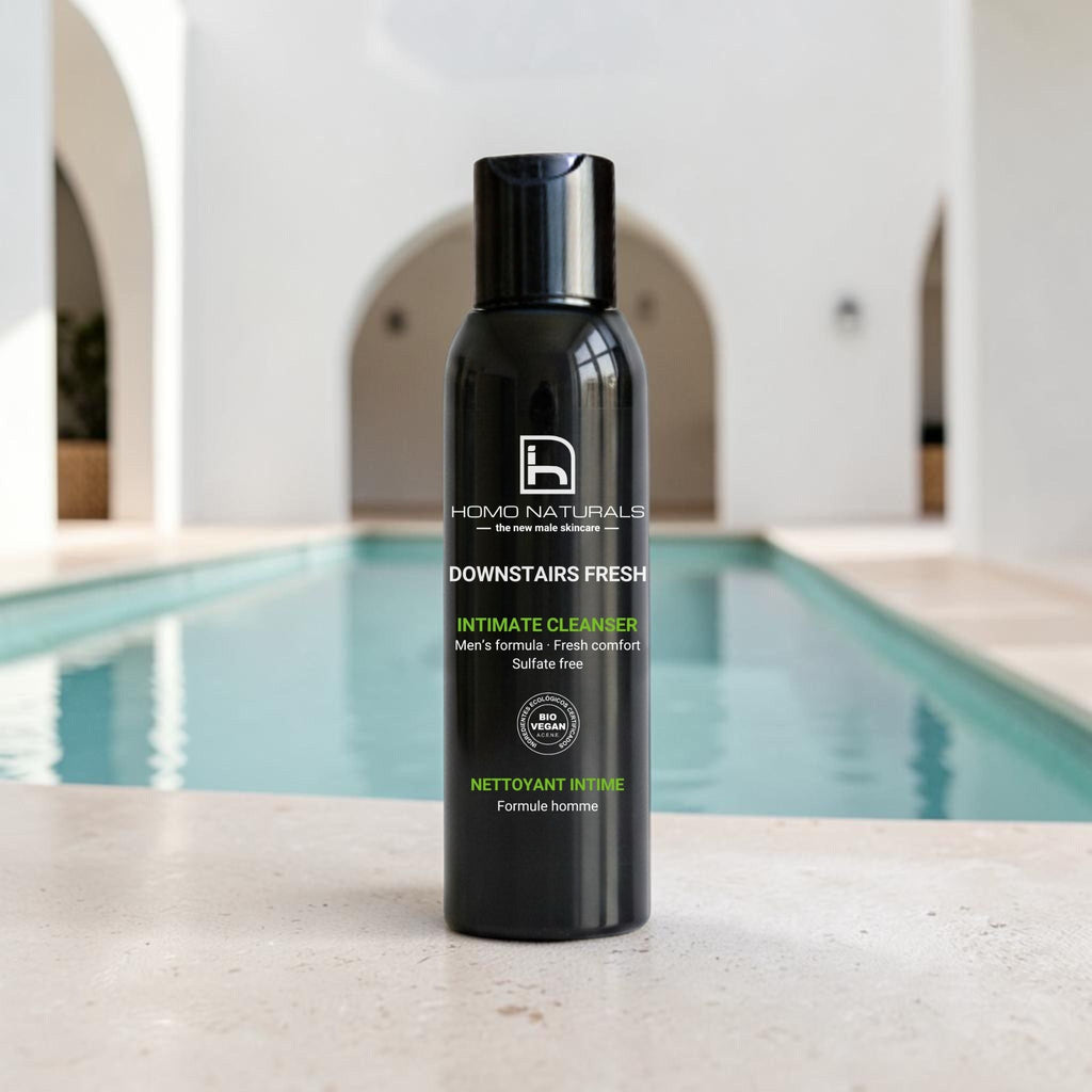 Homo Naturals Downstairs Fresh Gel de Higiene Íntima para Hombre 100ml - foto 3