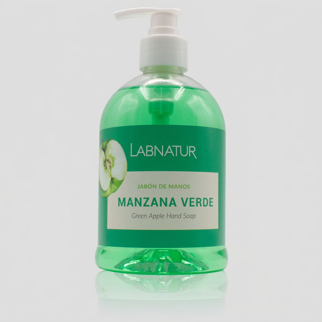 Labnatur Jabón de Manos Manzana Verde 500ml - LABNATUR BIO - cosmética