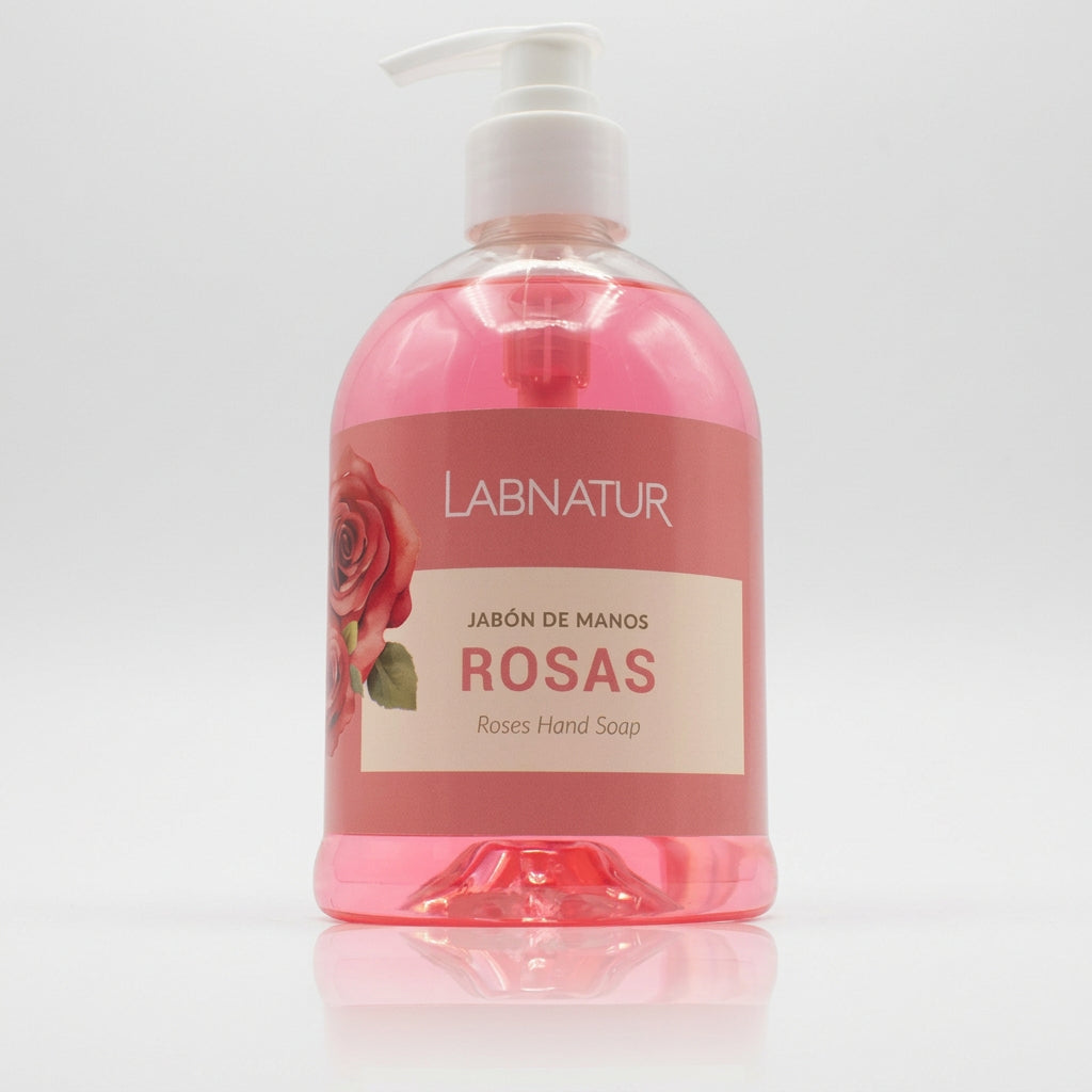 Labnatur Jabón de Manos Rosas 500ml - LABNATUR BIO - cosmética