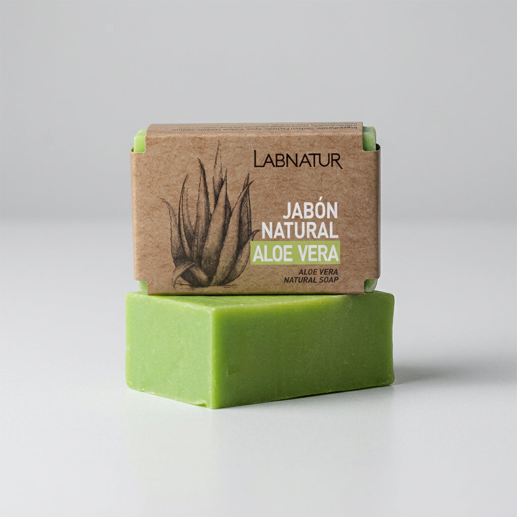 Labnatur Jabón Natural de Aloe Vera 100g - LABNATUR BIO - cosmética