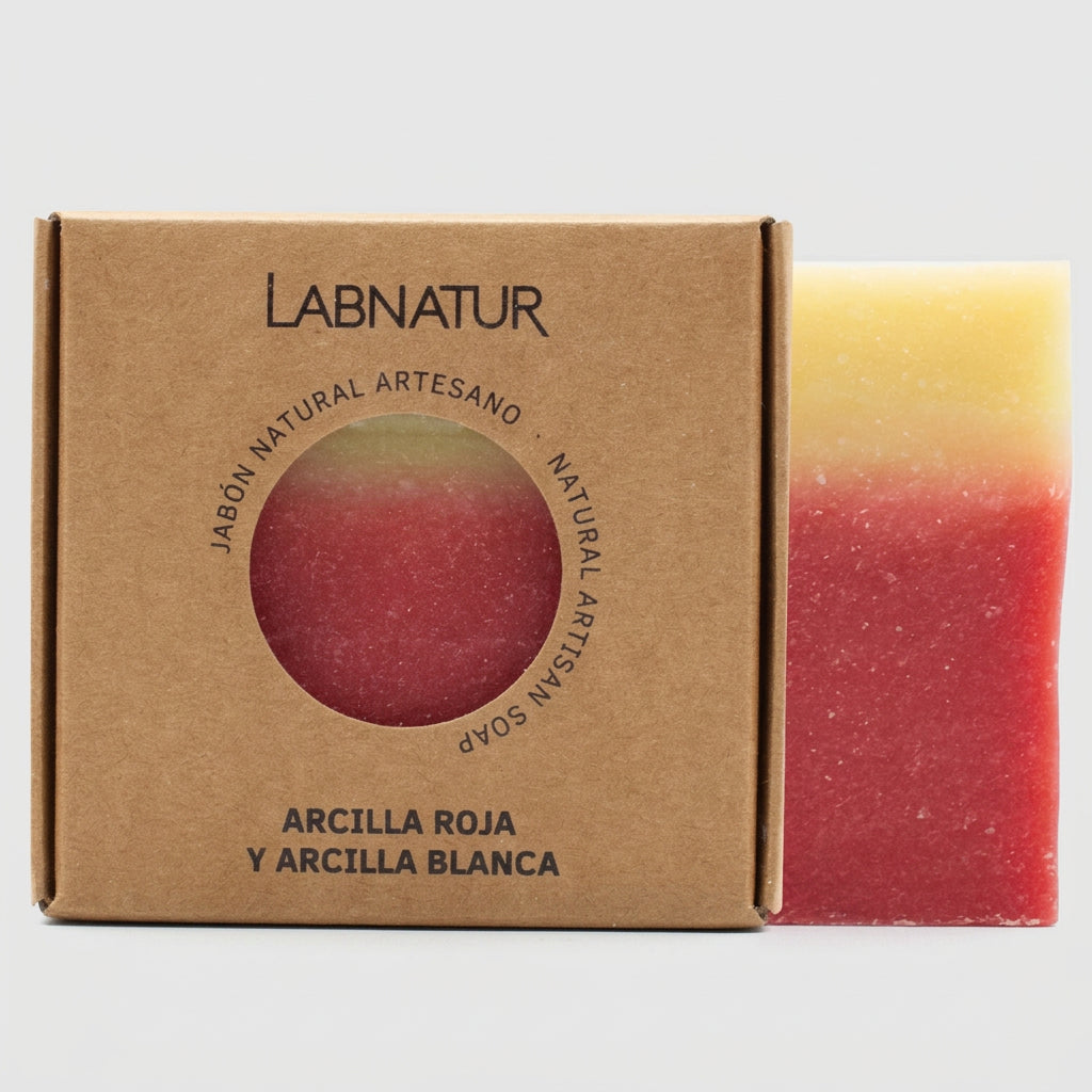 Labnatur Jabón Natural Artesano de Arcilla 100g - LABNATUR BIO - cosmética