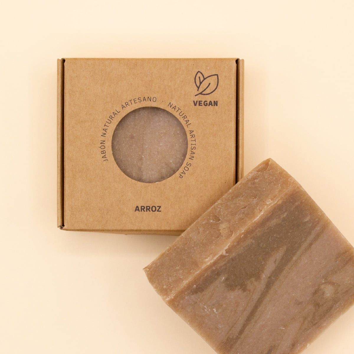 Labnatur Jabón Natural Artesano de Arroz 100g - LABNATUR BIO - cosmética