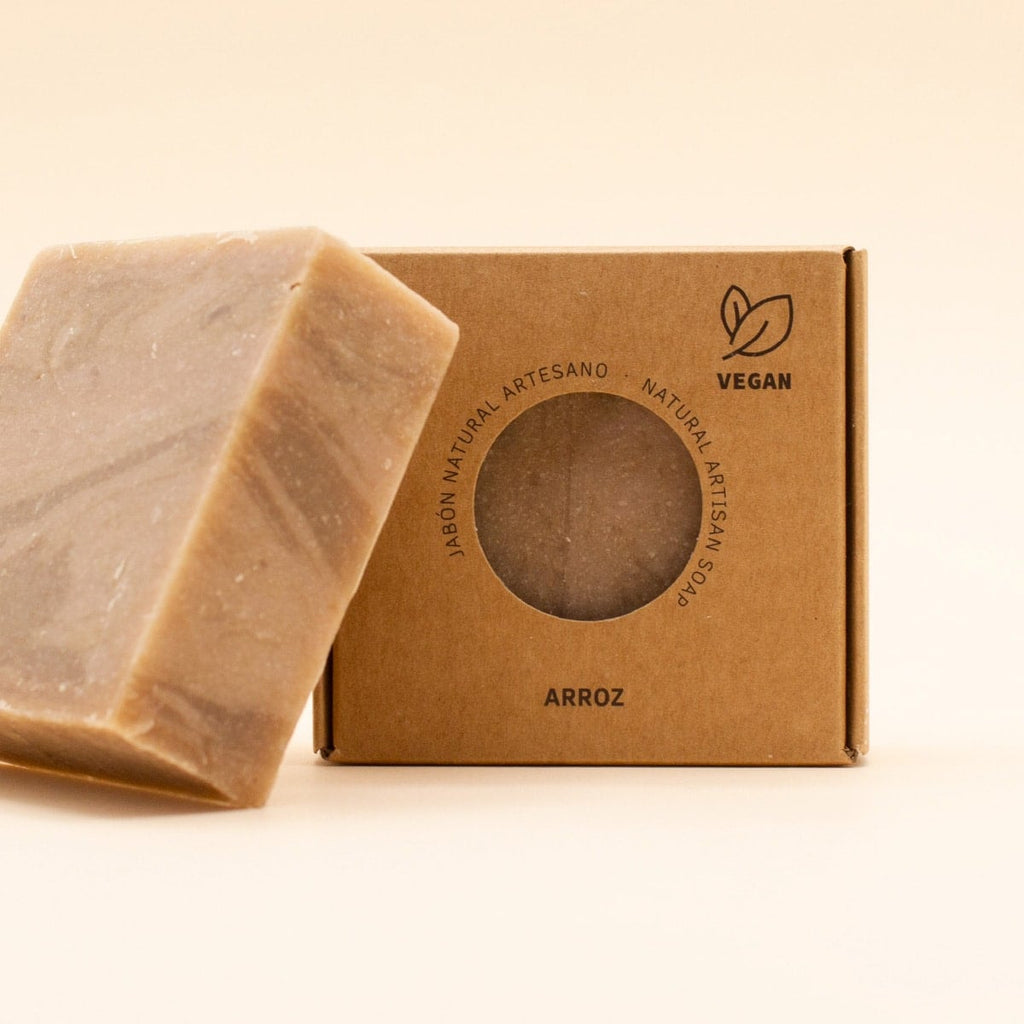 Labnatur Jabón Natural Artesano de Arroz 100g - LABNATUR BIO - cosmética