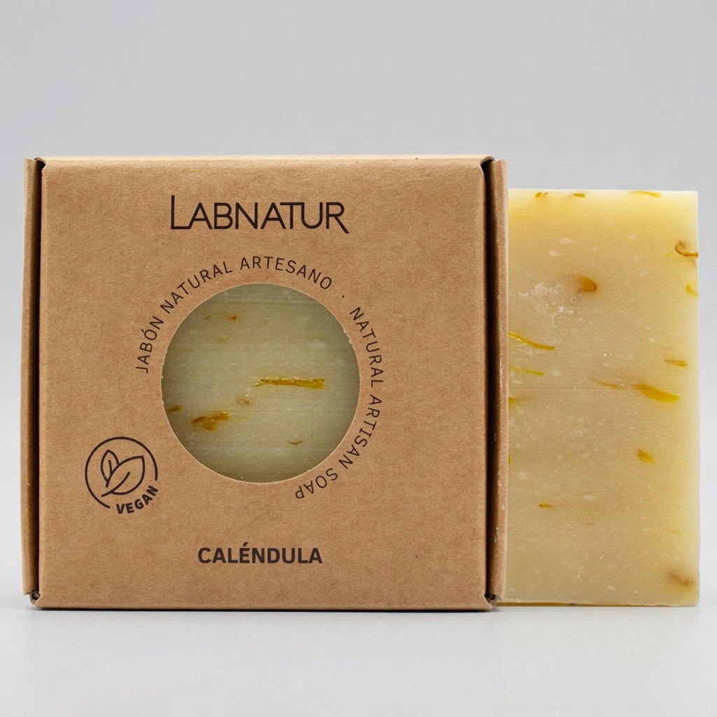 Labnatur Jabón Natural Artesano de Caléndula 100g - LABNATUR BIO - cosmética