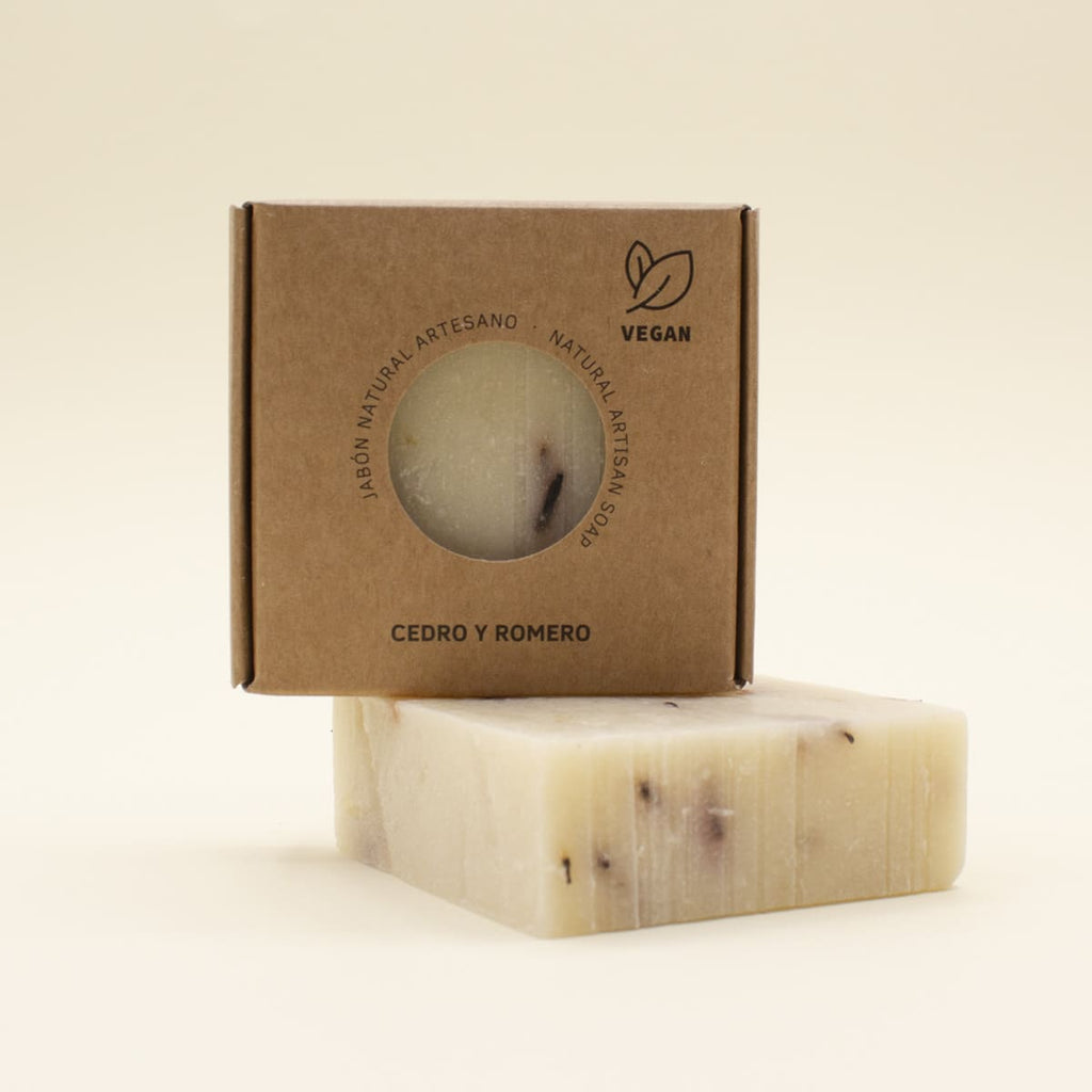 Labnatur Jabón Natural Artesano de Cedro y Romero 100g - LABNATUR BIO - cosmética