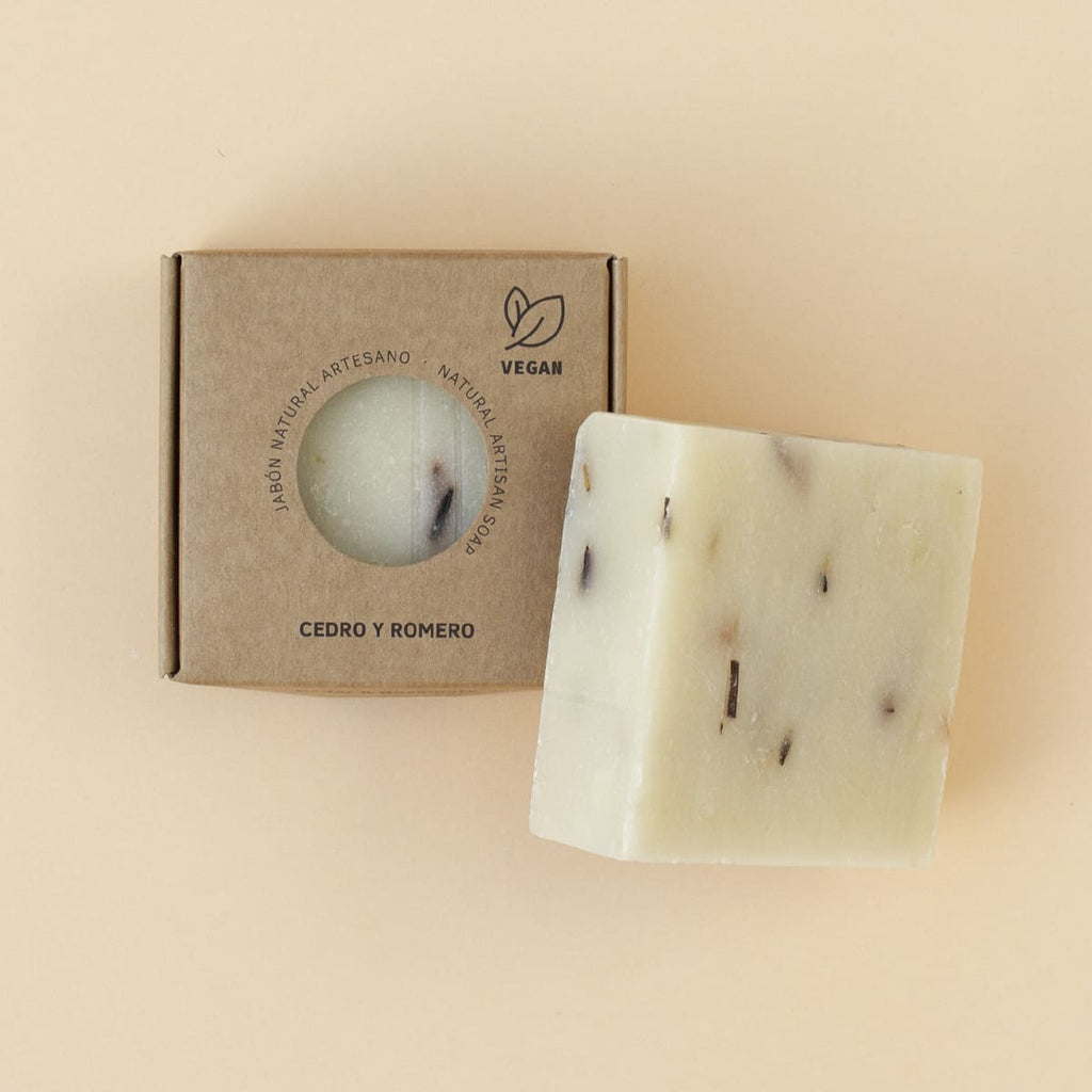 Labnatur Jabón Natural Artesano de Cedro y Romero 100g - LABNATUR BIO - cosmética
