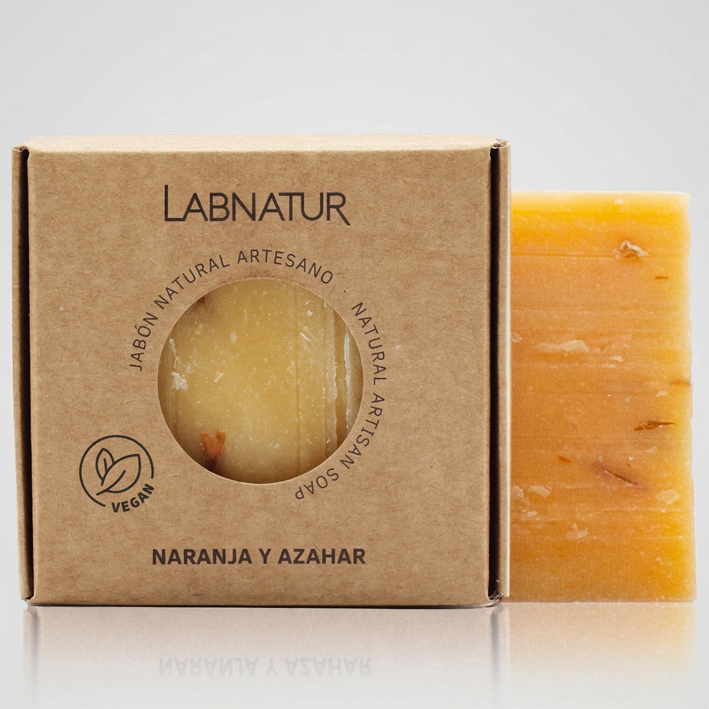 Labnatur Jabón Natural Artesano de Naranja y Azahar 100g - LABNATUR BIO - cosmética
