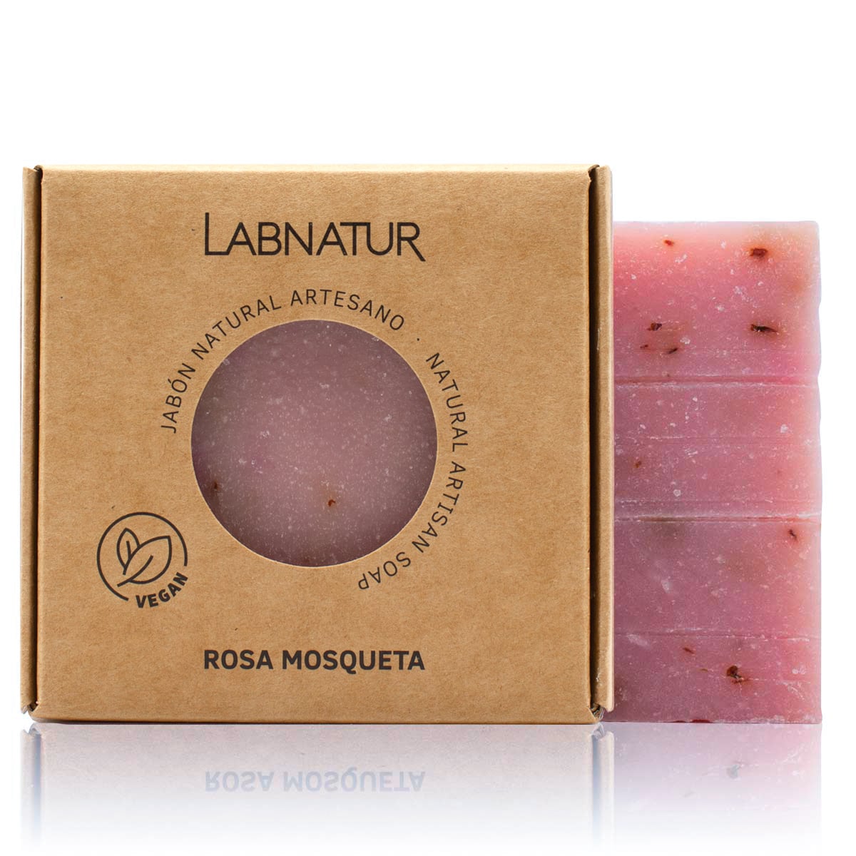 Labnatur Jabón Natural Artesano de Rosa Mosqueta 100g - LABNATUR BIO - cosmética
