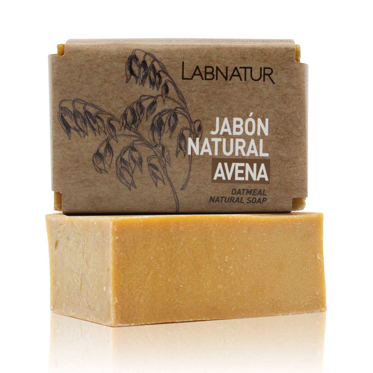 Labnatur Jabón Natural de Avena 100g - LABNATUR BIO - cosmética
