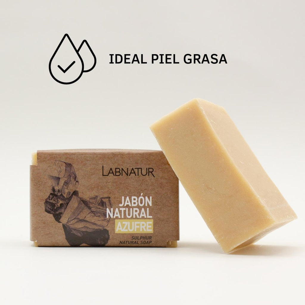 Labnatur Jabón Natural de Azufre 100g - LABNATUR BIO - cosmética